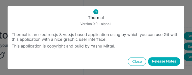 Thermal about modal